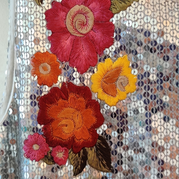 Anthropologie Varun Bahl Sequin shift NWT - Picture 5 of 7